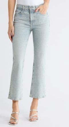 AG - Adriano Goldschmied Womens Kinsley High Waist Pop Crop Jeans in Crystalline Moonwash at Nordstrom Rack, Size 30