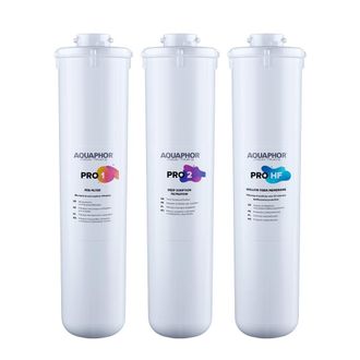 OEM Juego De Cartuchos Aquaphor Pro 1 + Pro 2 + Pro Hf