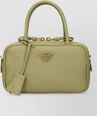Prada leather shoulder bag