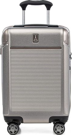 Travelpro Platinum Elite Hardside Expandable Compact Carry-On 20-Inch Spinner in Metallic Sand at Nordstrom