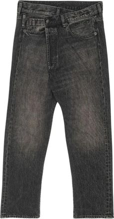 R13 Jean Crossover - Dames - Regular Fit Jeans - Zwart - W26 - Katoen - Jeans