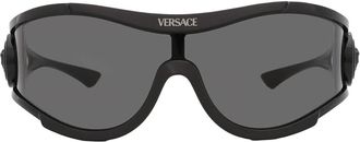 Versace Dark Grey Shield Unisex Sunglasses VE4475 536087 142