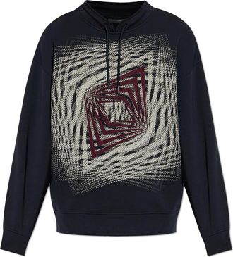 Emporio Armani Hombre, Sudaderas, Azul, Talla: M