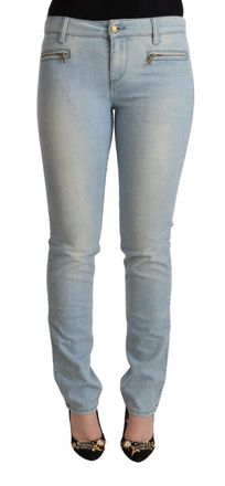 Mila Sch&ouml;n Cotton Mid Waist Slim Fit Womens Jeans