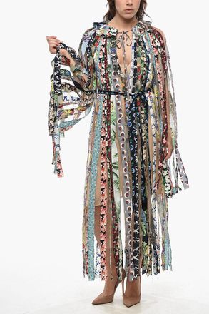 Stella McCartney Printed Dress GABRIELA with Sheer Inserts Stella McCartney