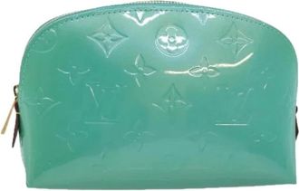 Louis Vuitton Pre-owned Clutches, female, Blue, Size: ONE SIZE Pre-owned Vintage Cosmetic Pouch