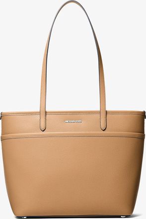 Michael Kors Marlowe Medium Pebbled Leather Pocket Tote Bag