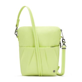 Pacsafe Womens Citysafe Cx Anti Theft Convertible Crossbody, Matcha, 5 Liter