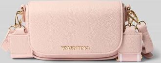 Valentino Handbags Handtasche mit Label-Applikation in Rose, Größe 1