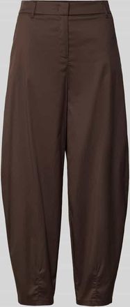 Christian Berg Stoffhose mit franz&ouml;sischen Eingrifftaschen in Dunkelbraun, Gr&ouml;&szlig;e 34