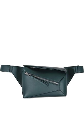 Loewe Puzzle belt bag - men - CALFSKIN - OS - Green
