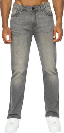 Duck and Cover Rechte Jeans Heren Janstar (Grijs)