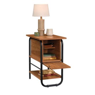 Sauder Union Plain End Table, Prairie Cherry finish