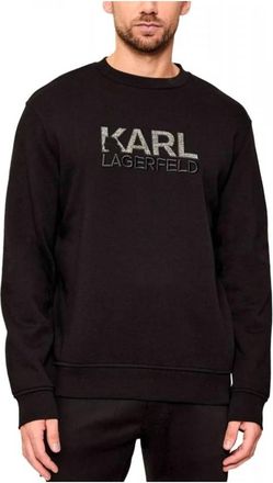 Karl Lagerfeld Sweatshirts & Hoodies > Sweatshirts - Heren - Sweatshirts - Zwart - M - Hoodies & sweatvesten