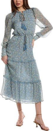 Allison Allison Tiered Midi Dress