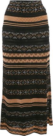 Missoni Gonna lunga in maglia - Nero