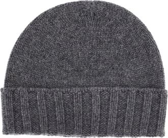 Drumohr Cuffia - Heren - Hoeden - Grijs - ONE Size - Kasjmier - Accessoires