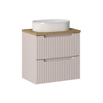 Petits Meubles Mueble lavabo 2 cajones estratificado 60.4cm