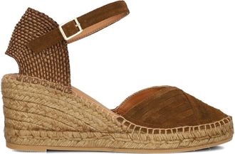 Lina Locchi Ania Espadrilles - Dames - Sleehakken - Bruin - 41 EU - Su&egrave;de - Schoenen