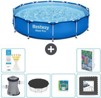 Bestway Piscina Bestway Steel Pro Redonda - 366x76 Cm - 7-piezas S317