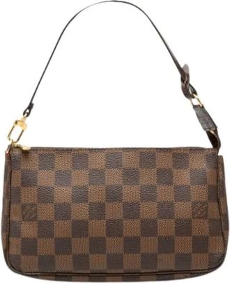 Louis Vuitton Pre-owned Shoulder Bags, female, Brown, Size: ONE SIZE Pre-owned Vintage Shoulder Bag