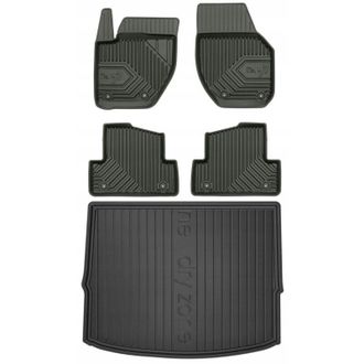 OEM Set 77 Alfombrillas Y Funda De Goma Volvo V40 2 De 2012-2019 G