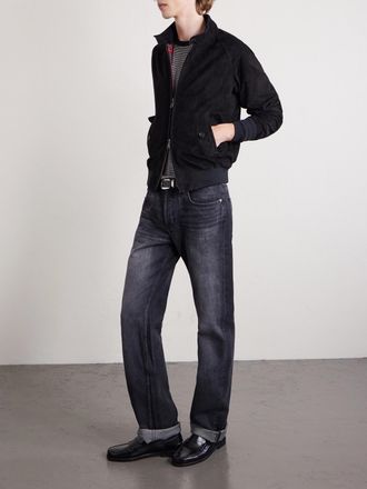 Baracuta G9 Suede Harrington Jacket