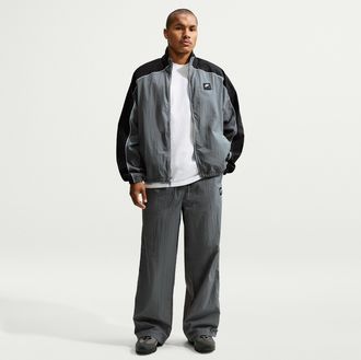 Nike Mens Air Woven Track Pants in Grey | IM6042-084