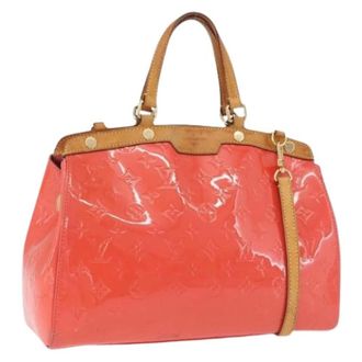 Louis Vuitton Pre-owned Patent Leather Hand Bag - Dames - Pre-owned - Roze - Maat: ONE Size Leer