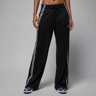 Nike Jordan Womens Jordan Brooklyn Track Pants in Black | HQ9218-010