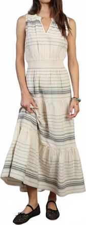 Dylan Andrea Sleeveless Dress In Beige