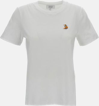 Maison Kitsun&eacute; White Dreaming Fox Tee-shirt