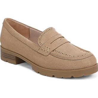 Life Stride London 3 Platform Penny Loafer in Biscotti Beige at Nordstrom, Size 8.5