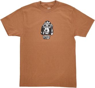 Obey Hound Classic Tee - Heren - T-shirts - Bruin - XL - Katoen - Tops