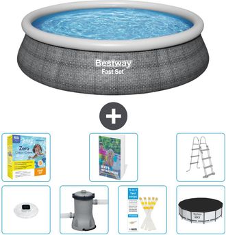 Bestway Piscina Bestway Fast Set Redonda - 457x107 Cm - 8-piezas S352
