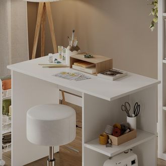 Vicco Escritorio Simple, Blanco, 100 X 50 Cm, Vicco