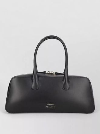 Loulou Studio large leather tote bag top handles