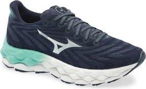 Mizuno Wave Sky 8 Running Shoe in India Ink-Silver at Nordstrom Rack, Size 11.5