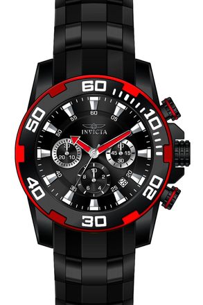 Invicta Pro Diver Chronograph Black Dial Mens Watch 22310