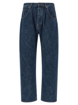 Jacquemus Blue Mid Rise Jeans