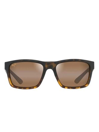 Maui Jim rectangle-frame sunglasses - Bruin