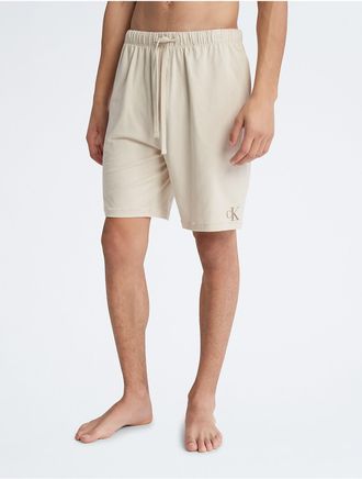 Calvin Klein Mens Flex Lounge Sleep Shorts - Neutral - XL