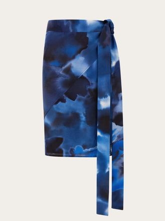 Ferragamo Women Knee length skirt Blue