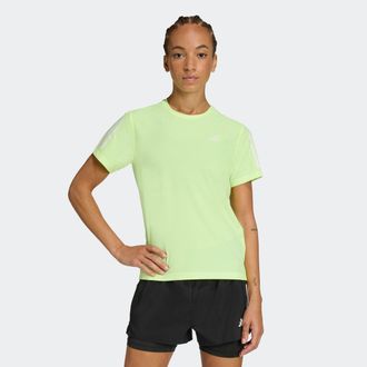 adidas Laufshirt ADIDAS PERFORMANCE OTR B TEE, Damen, Gr. XL, hireye, Obermaterial: 86% Polyester, 14% Elasthan, normal, Rundhals, Shirts Laufshirt