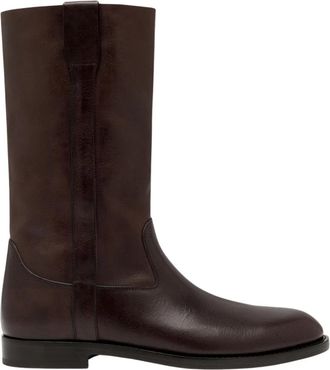 Buttero Floyd - Heren - Enkellaarsjes - Bruin - 41 EU - Leer - Schoenen