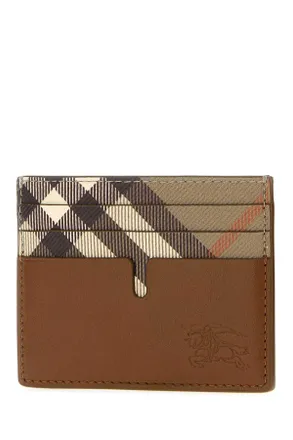 Burberry Tall Card Case - Brown