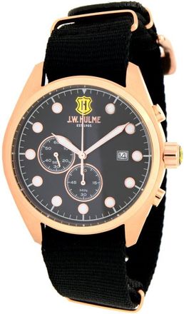 J.W. Hulme Co. J. W. Hulme 43mm Quartz Chronograph Nylon Strap Watch