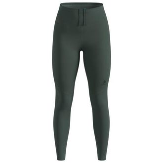 Odlo Zeroweight Warm Tights Lauftights f&uuml;r Damen | grau