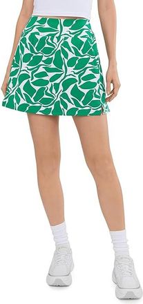 Travis Mathew Moveknit Game Set Ma Womens Skort Green Tambourine : SM, Elastane/Polyamide