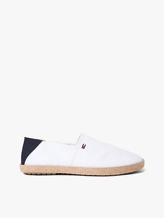Tommy Hilfiger Flag Embroidery Canvas Espadrilles